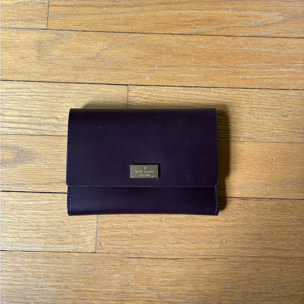 Kate Spade Purple and Pink Wallet